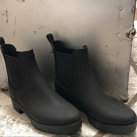 Jeffrey Campbell Play hydra Chelsea rain boots 8 - Picture 3 of 4